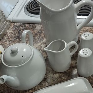 PORCELAIN tea set
